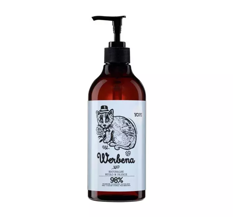 YOPE Naturalne mydło w płynie WERBENA : Rodzaj - butelka 500ml