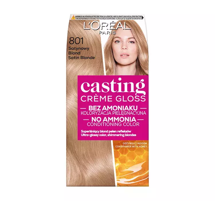 Loreal Casting Creme Gloss 801 Satynowy Blond