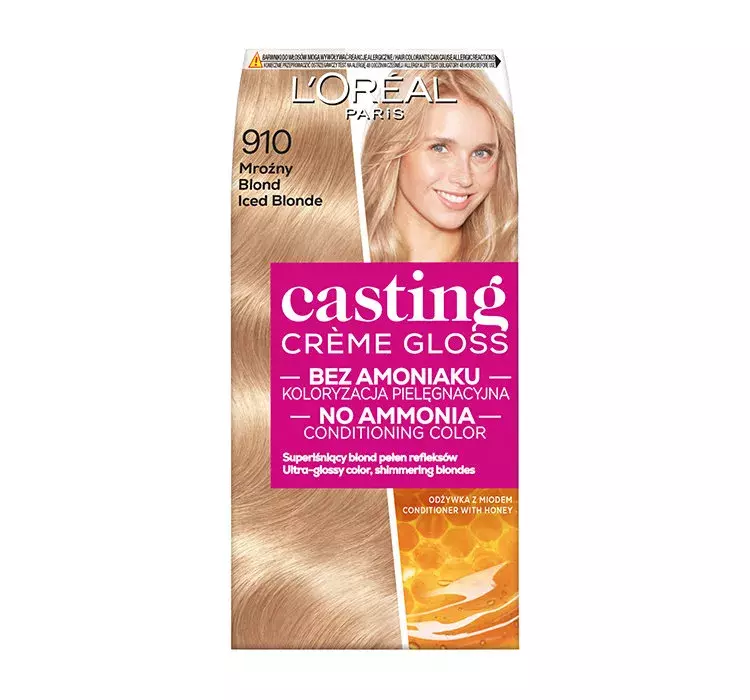 L'oreal Paris Paris Casting Creme Gloss szampon koloryzujący 910 cukierkowy blond