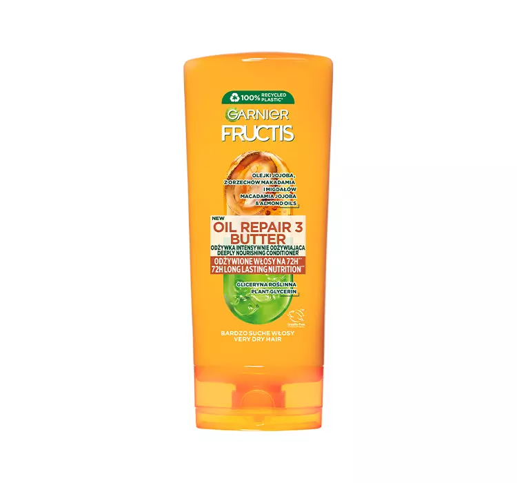 Garnier Fructis Oil Repair 3 Butter Odżywka wzmacniająca do włosów bardzo suchych i zniszczonych 200ml