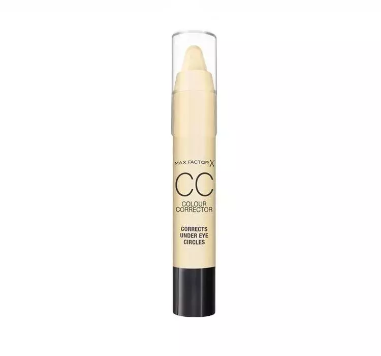 Max Factor CC Colour Corrector korektor przeciw niedoskonałościom skóry odcień 06 Yellow Revitaliser Corrects Under Eye Circles) 3,3 g
