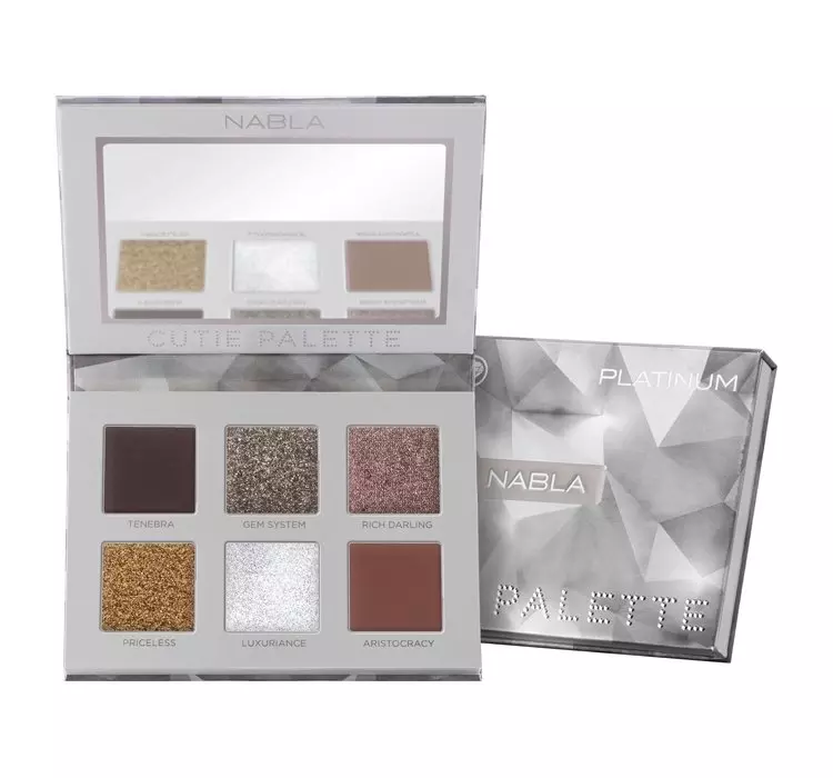 Nabla Cutie Palette Paleta cieni Platinum