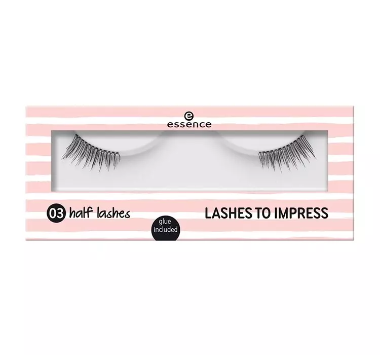 Essence Lashes to Impress Sztuczne rzęsy 03 half lashes 49319-uniw