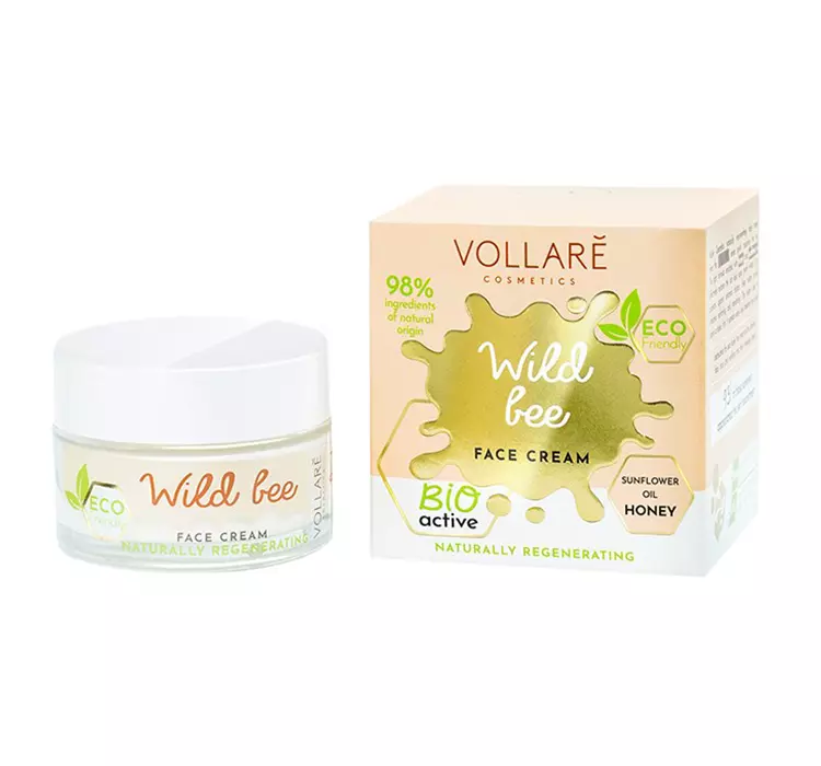 Vollare Dzika Pszczoła Krem regenerujący do twarzy