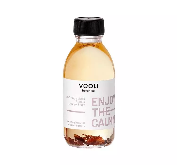 Veoli Botanica Enjoy The Calmness, relaksujący olejek do ciała z płatkami róż, 150ml 7078329