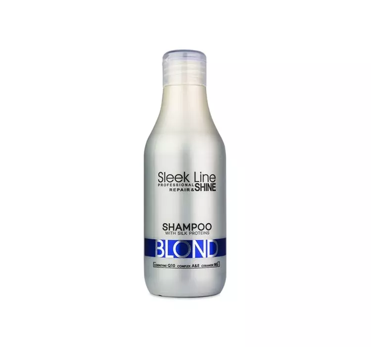 Stapiz Sleek Line Blond, szampon z jedwabiem, 300 ml