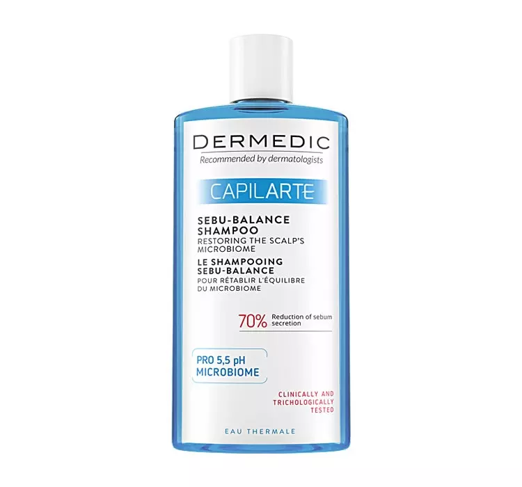 Dermedic Capilarte Sebu-balance Szampon 300ML Łzs