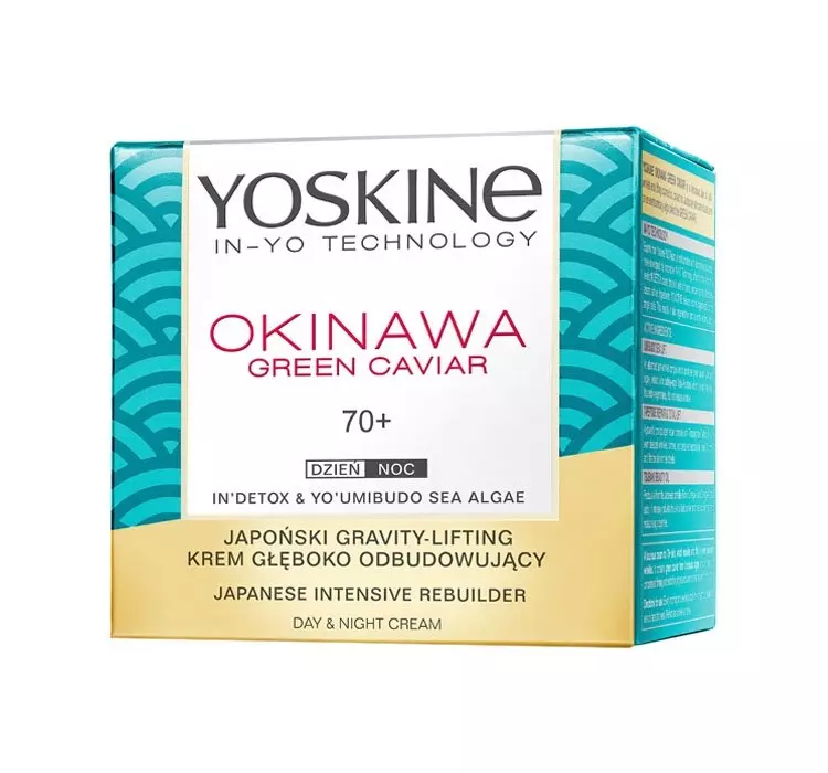 Yoskine Okinawa Green Caviar krem na dzień i na noc 70+ 50 ml