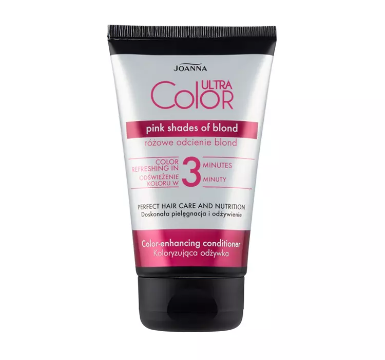 Joanna Ultra Color Odżywka do włosów koloryzująca - różowe odcienie blond 100g SO_110810