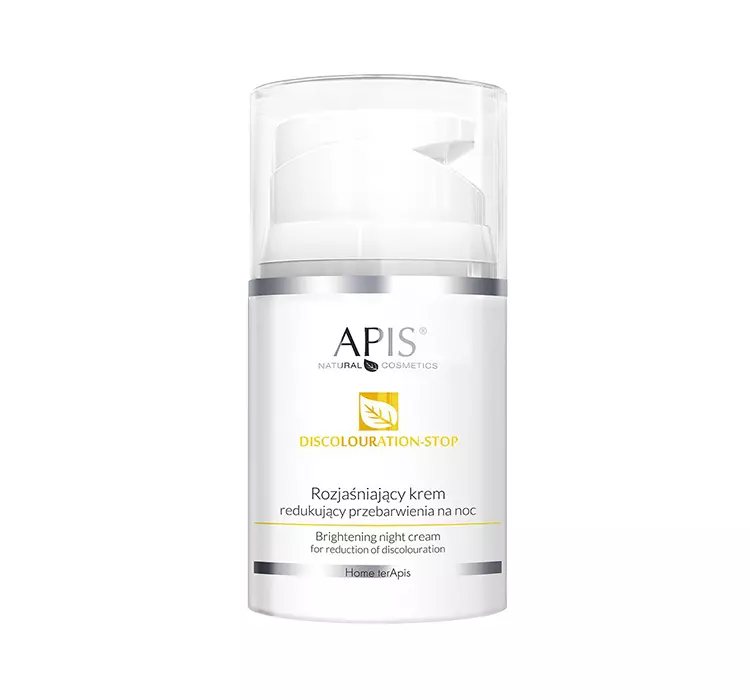 Apis Professional Discolouration-Stop Home terApis Rozjaśniający krem redukujący przebarwienia na noc 50 ml