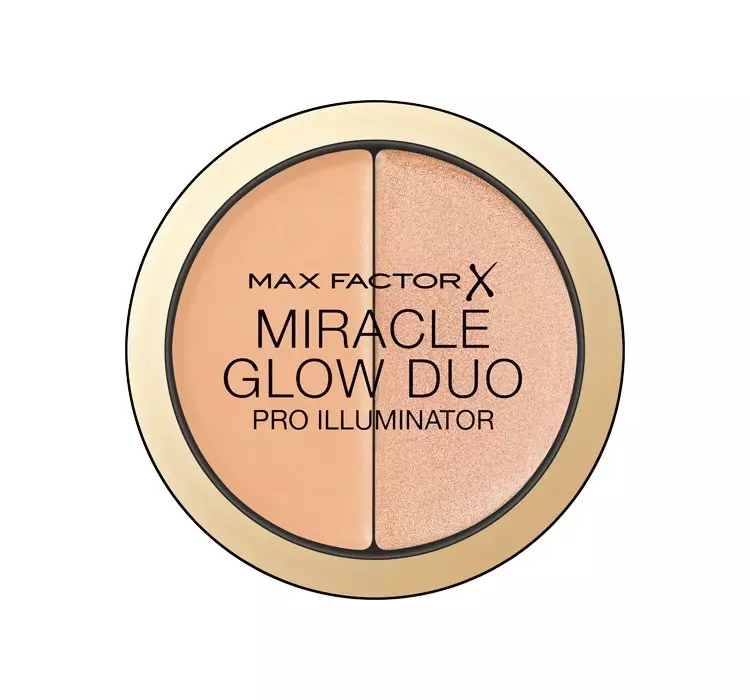MaxFactor Max Factor - MIRACLE GLOW DUO - PRO ILLUMINATOR - Kremowy rozświetlacz i korektor  - 20 MEDIUM MAXKIKO-IKO