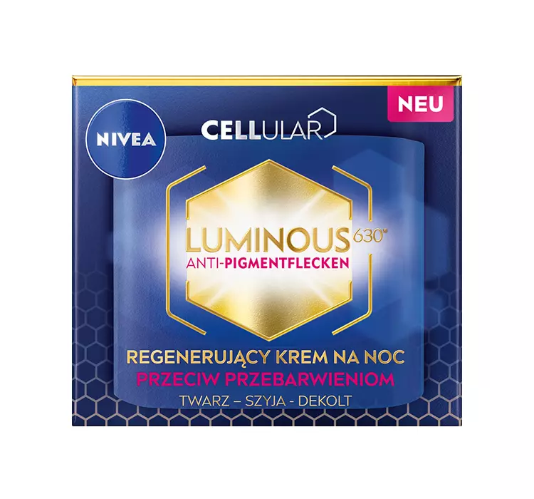 Nivea Cellular Luminous - Krem przeciw przebarwieniom na noc 50ml