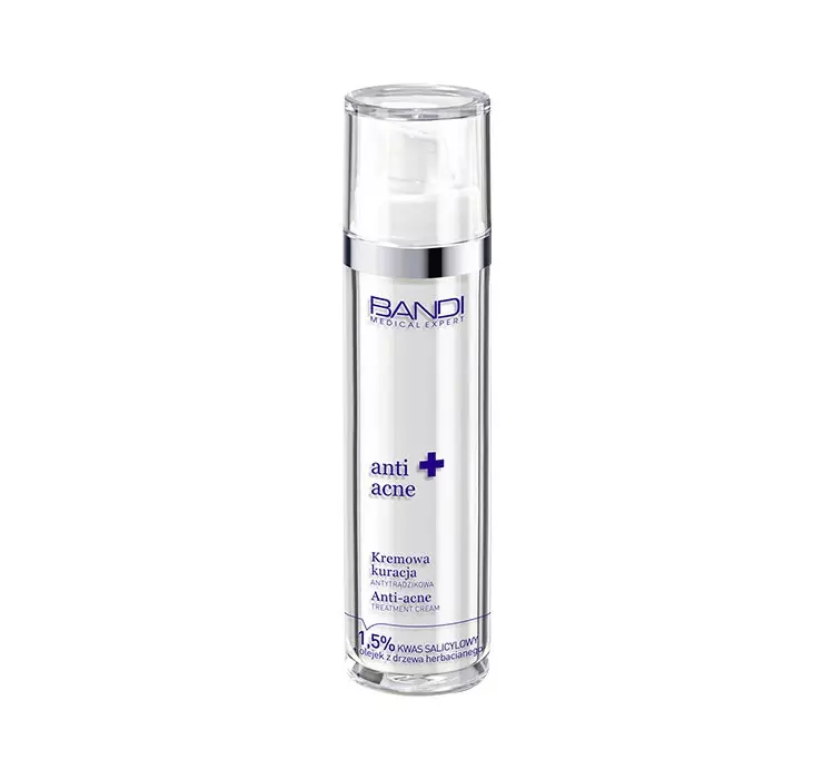 Bandi Medical Expert Anti Acne, kremowa kuracja antytrądzikowa, 50 ml