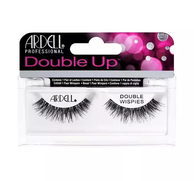 Ardell Double Up Wispies 1 para sztucznych rzęs Black