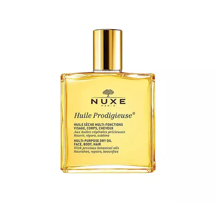 Nuxe Huile Prodigieuse multifunkcyjny suchy olejek do twarzy ciała i włosów With Precious Botanicals Oils Mineral Oil Free Silicone Free) 50 ml