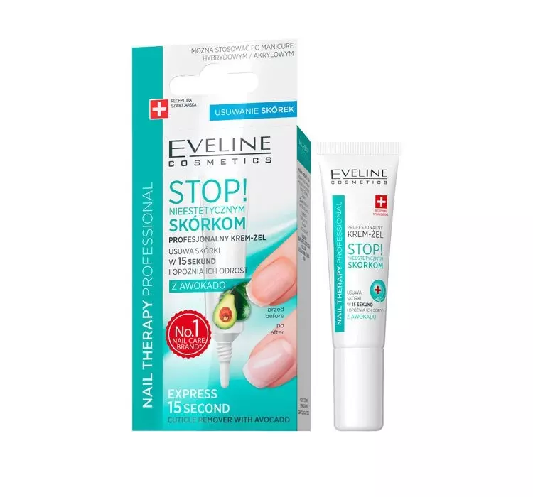 Eveline Nail Therapy Lakier odżywka do skórek 12ml