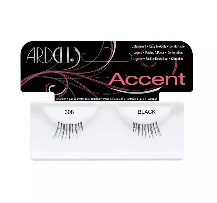 Ardell Sztuczne rzęsy - Ardell Lash Accents Black 308 Sztuczne rzęsy - Ardell Lash Accents Black 308