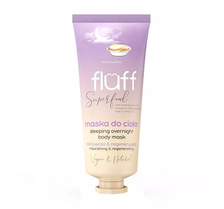 Fluff Maska Do Ciała Na Noc Kombucha 150ML