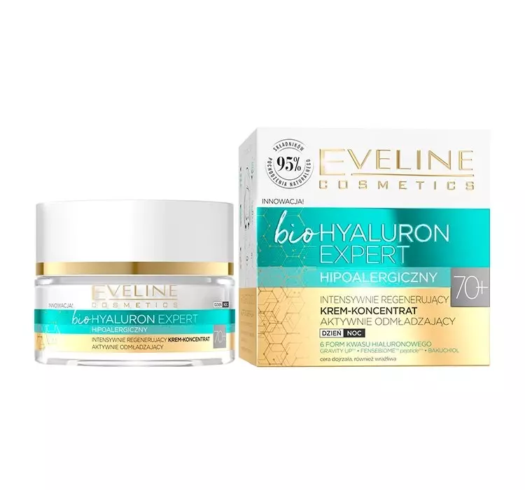 Eveline BIO HYALURON EXPERT Krem koncentrat 70+