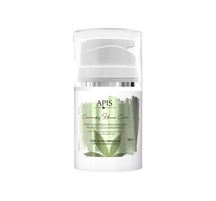 Apis Professional Krem Łagodząco - Regenerujący Cannabis 50 ml APIS5542