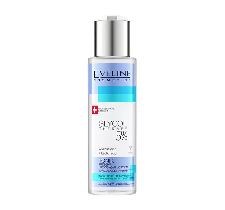 Eveline COSM Glycol Therapy 5% tonik przeciw niedoskonałościom 110 ml