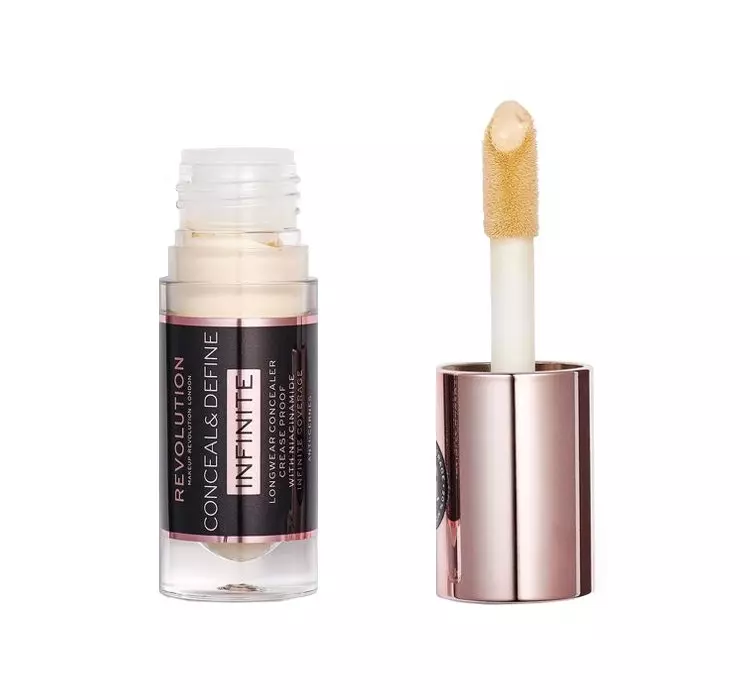 Makeup Revolution Infinite kryjący korektor zmniejszający niedoskonałości odcień C1.5 5 ml
