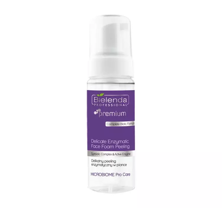 Bielenda Professional Delikatny peeling enzymatyczny w piance MICROBIOME Pro Care
