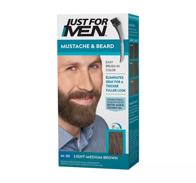 Just for Men M30 Light Medium Brown Hair Color 28.4 g