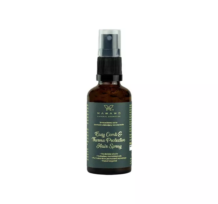 Mawawo Mawawo Termoochronny Spray Do Włosów Ułatwiający Rozczesywanie 50 ml 84A8-702DD