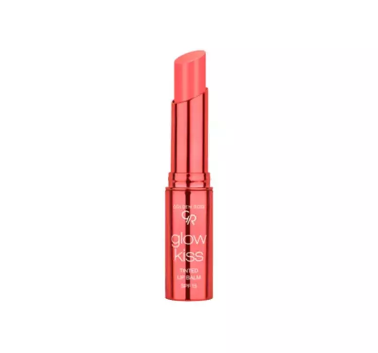 Golden Rose Glow Kiss - Tinted Lip Balm - Koloryzujący balsam do ust z witaminą E - SPF 15 - 3 g - 04 - PEACH SHAKE