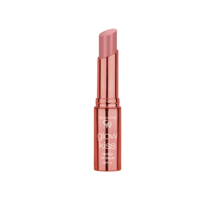 Golden Rose Glow Kiss - Tinted Lip Balm - Koloryzujący balsam do ust z witaminą E - SPF 15 - 3 g - 01 - VANILLA LATTE