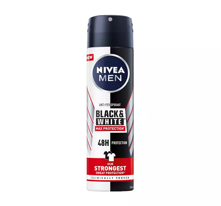 Nivea Men Black & White Max Protection - antyperspirant w sprayu 150ml