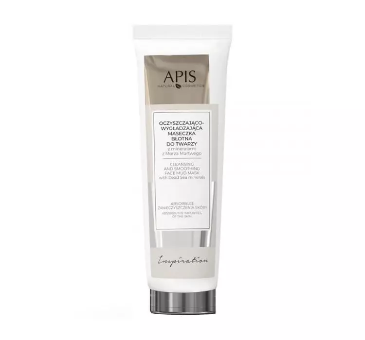 Apis COSMETICS Dead Sea Mud Inspiration maseczka błotna do twarzy oczyszczająco-wygładzająca 100ml