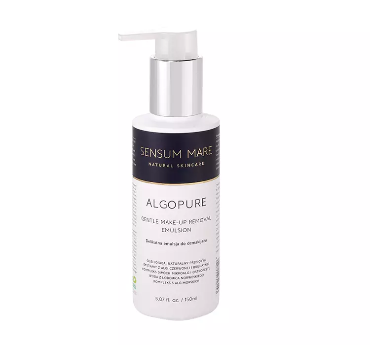 Sensum Mare Sensum Mare Algopure Gentle Make-up Removal Emulsion Delikatna emulsja do demakijażu 150 ml