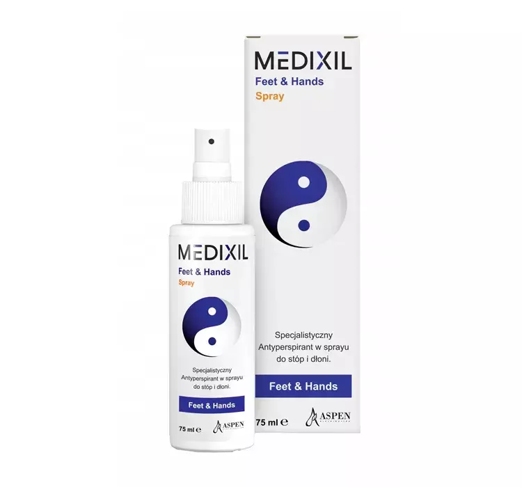 Aspen Distribution Sp. z o. o. MEDIXIL FEET&HANDS Antyperspirant do Stóp i Dłoni - 75 ML