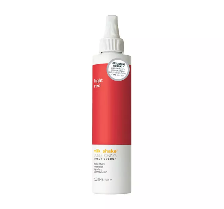 Milk Shake Direct Colour, odżywka koloryzująca do włosów, Light Red, 200ml
