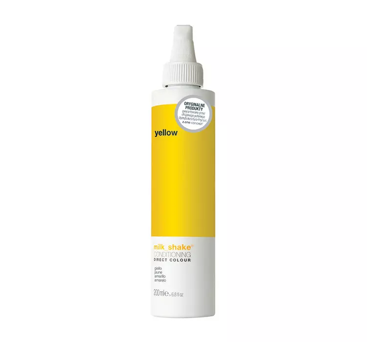 Milk Shake Direct Colour, odżywka koloryzująca do włosów, Yellow, 200ml