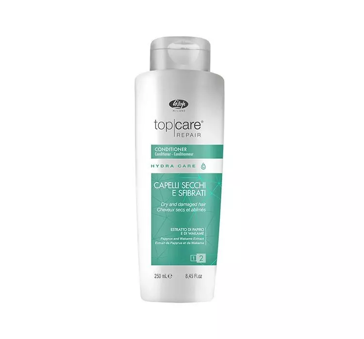 Lisap milano Top Care Hydra algi odżywka suche zniszczone włosy 250ml TOP CARE HYDRA ODŻYWKA 250
