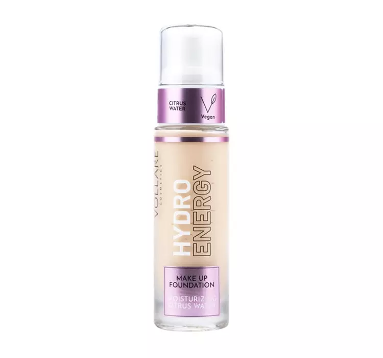 Vollare Cosmetics Makijaż twarzy Podkład Nawilżająco-Energetyzujący Hydro Energy 04 Juicy Orange 30 ml