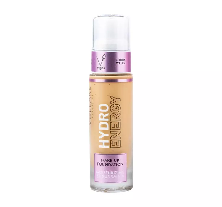 Vollare Cosmetics Makijaż twarzy Podkład Nawilżająco-Energetyzujący Hydro Energy 01 Pastel Pear 30 ml