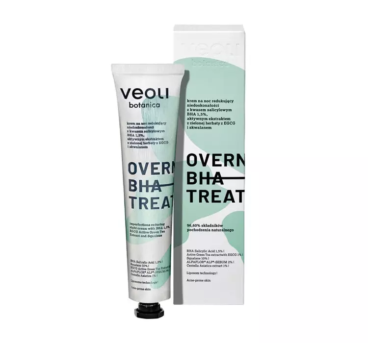 Veolibotanica Veoli Botanica Krem Na Noc Redukujący Niedoskonałości 50 ml