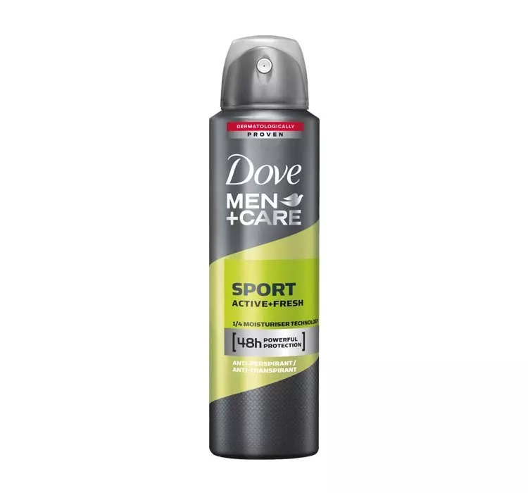 Dove Men+Care - Sport Active+Fresh - 48H Anti-Perspirant - Antyperspirant w aerozolu dla mężczyzn - 250 ml