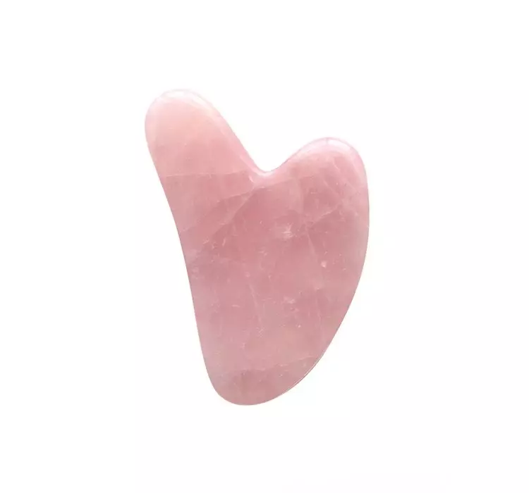 Fluff Gua Sha Stone Kamień Do Masażu Różowy Kwarc