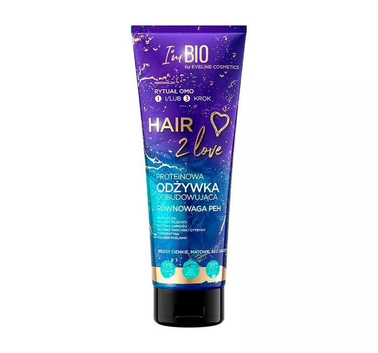 Eveline HAIR 2Love Odżywka proteinowa 250ml