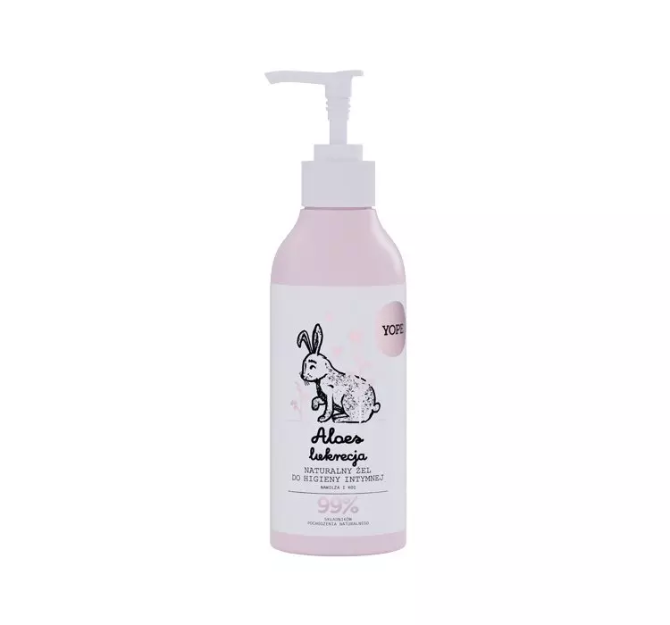 Yope Żel do Higieny Intymnej Aloes i Lukrecja 300ml -