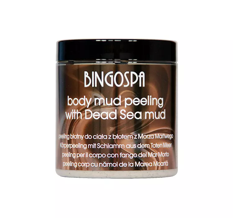 BingoSpa Peeling błotny do ciała z błotem z Morza Martwego - Mud Peeling For Body With Dead Sea Mud Peeling błotny do ciała z błotem z Morza Martwego - Mud Peeling For Body With Dead Sea Mud