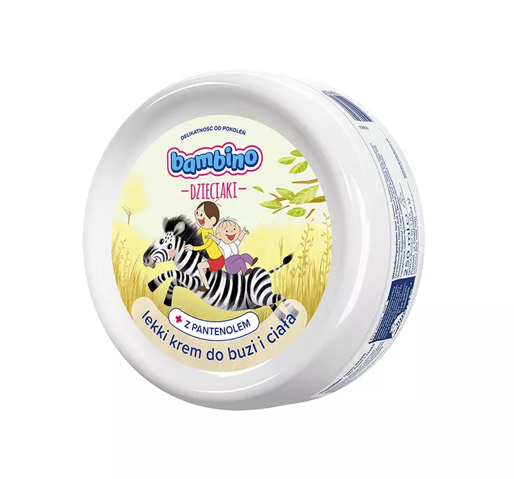 Nivea Polska Bambino Dzieciaki lekki krem do buzi i ciała Bolek i Lolek plaża 250 ml 1134302