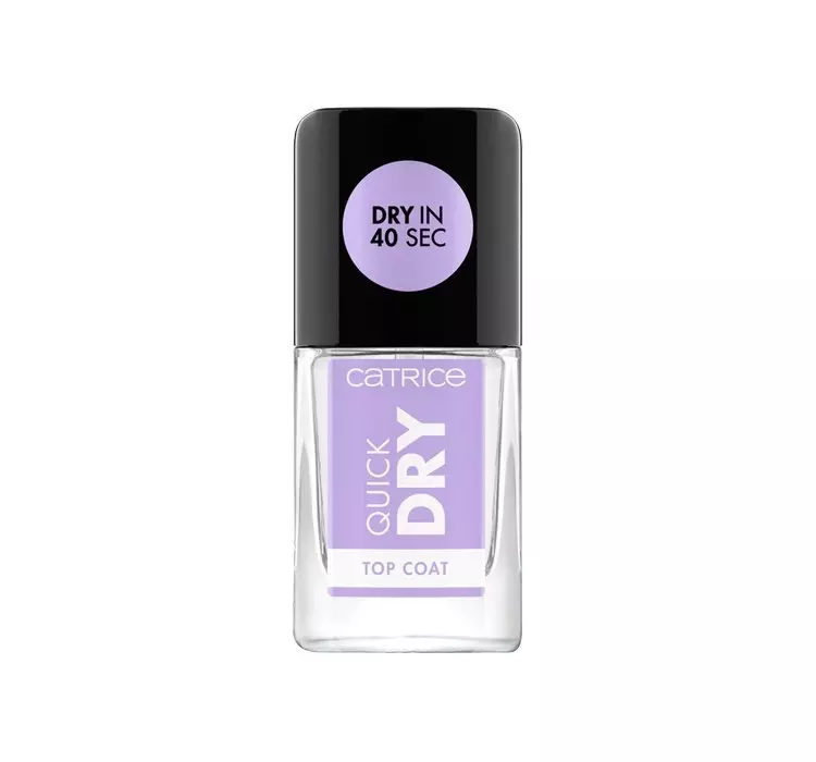 Catrice Quick Dry Top Coat - Szybkoschnący lakier nawierzchniowy - 10,5 ml
