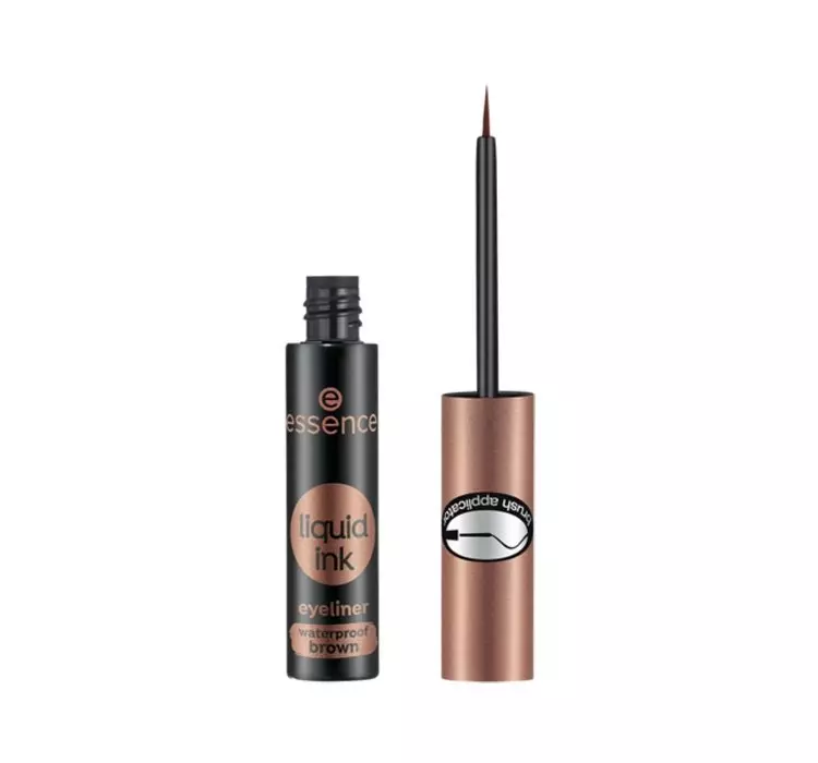 Essence Liquid Ink Eyeliner Wodoodporny Brązowy