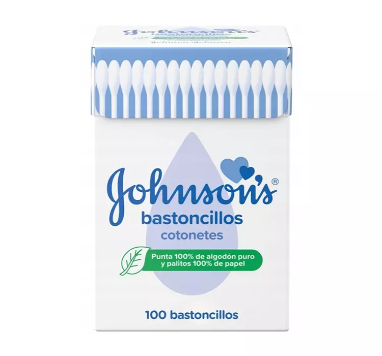 Patyczki do uszu Johnson’s Baby Cotton Buds 100 szt (8410207111423)